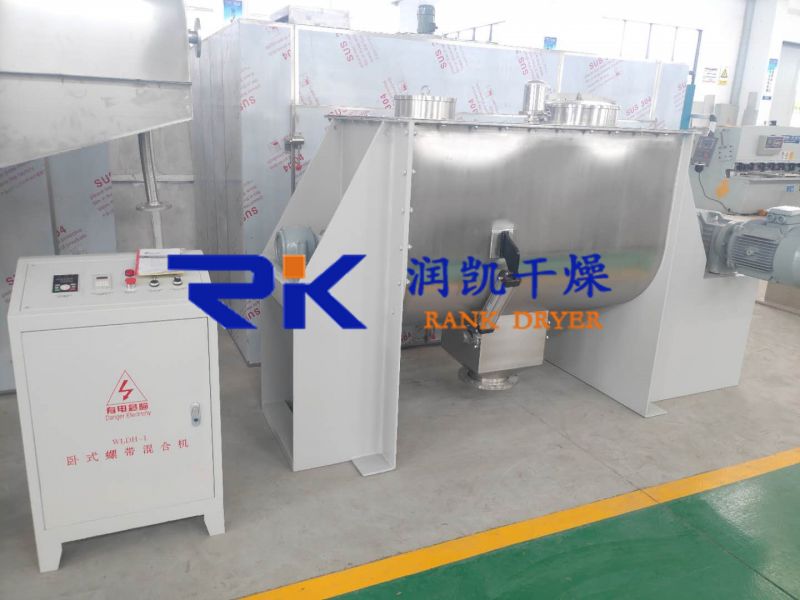潤凱牌臥式螺帶混合機制作完工！